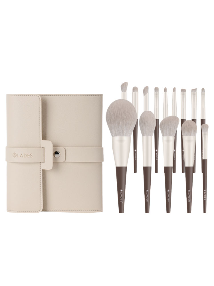 Bộ Cọ Trang Điểm LADES 14 Cây Landis White Qiao